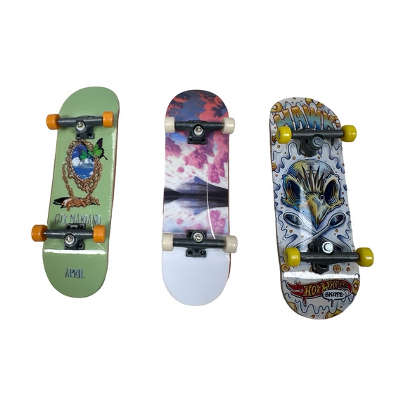 Hot Wheels Tony Hawk Kickflip Crunch Skate Park Set Tech Deck Finger Skateboards - Picture 6 of 8